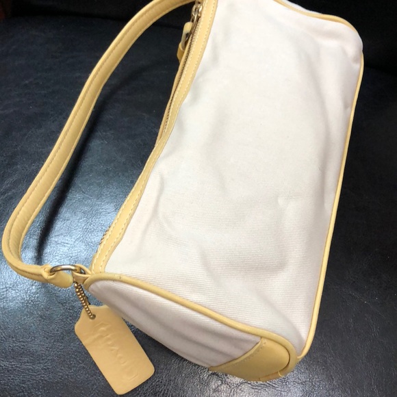Coach Canvas Leather Bag - Picture 5 of 8
